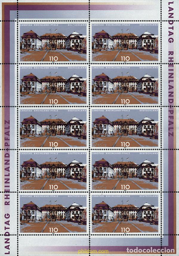 Sellos: 9938 MNH ALEMANIA FEDERAL 2000 EDIFICIOS DE PARLAMENTOS