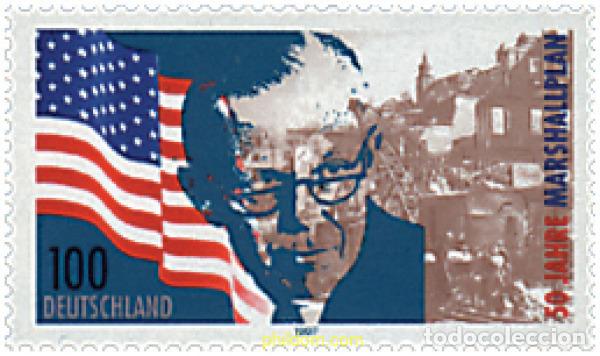 Sellos: 56391 MNH ALEMANIA FEDERAL 1997 50 ANIVERSARIO DEL PLAN MARSHALL