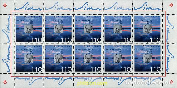 Sellos: 9940 MNH ALEMANIA FEDERAL 2000 50 ANIVERSARIO DE LA MUERTE DE ERNST WIECHERT