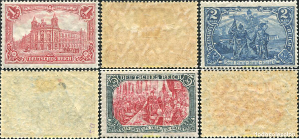 Sellos: 627203 HINGED ALEMANIA 1905 MOTIVOS VARIOS