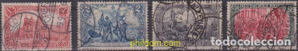 Sellos: 627204 USED ALEMANIA 1905 MOTIVOS VARIOS