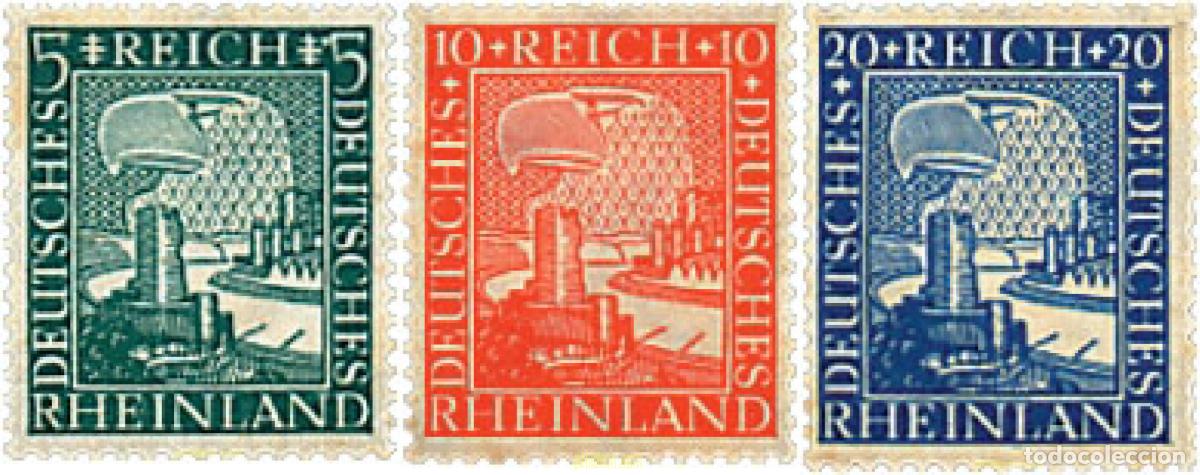 Sellos: 612780 HINGED ALEMANIA 1925 MILENIO DE LA UNION DE LA TIERRA DEL RIN CON ALEMANIA