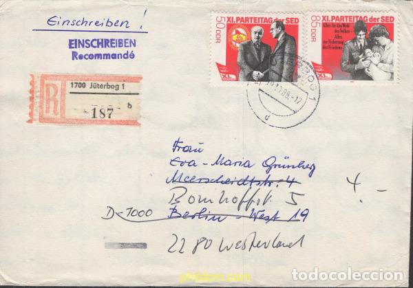 Sellos: 665285 MNH ALEMANIA DEMOCRATICA 1986 XI CONGRESO DEL PARTIDO SOCIALISTA ALEMAN