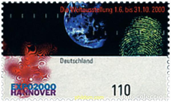 Sellos: 64765 MNH ALEMANIA FEDERAL 2000 EXPO 2000. EXPOSICION UNIVERSAL EN HANNOVER