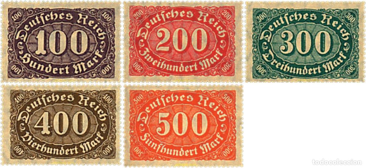 Sellos: 64395 MNH ALEMANIA 1922 CIFRAS