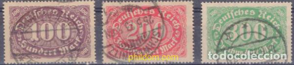Sellos: 640625 USED ALEMANIA 1922 CIFRAS