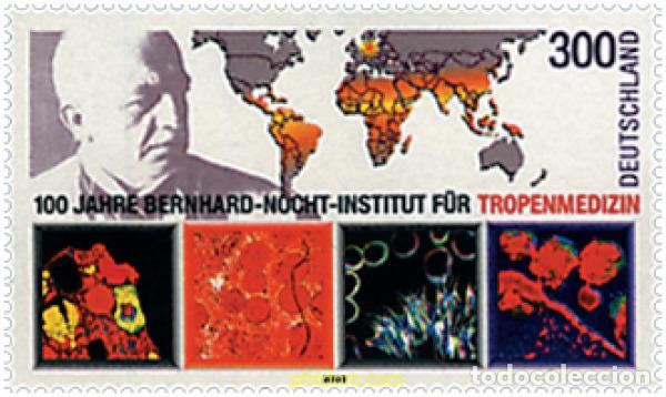 Sellos: 52947 MNH ALEMANIA FEDERAL 2000 CENTENARIO DEL INSTITUTO BERNHARD NOCHT DE MEDICINA TROPICAL