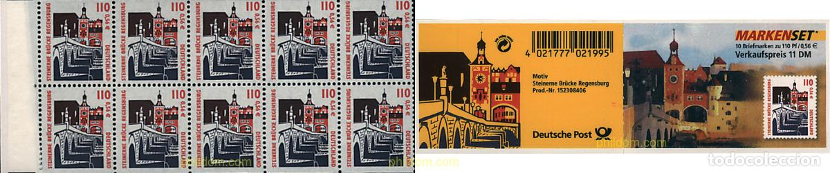 Sellos: 2743 MNH ALEMANIA FEDERAL 2000 LUGARES HISTORICOS