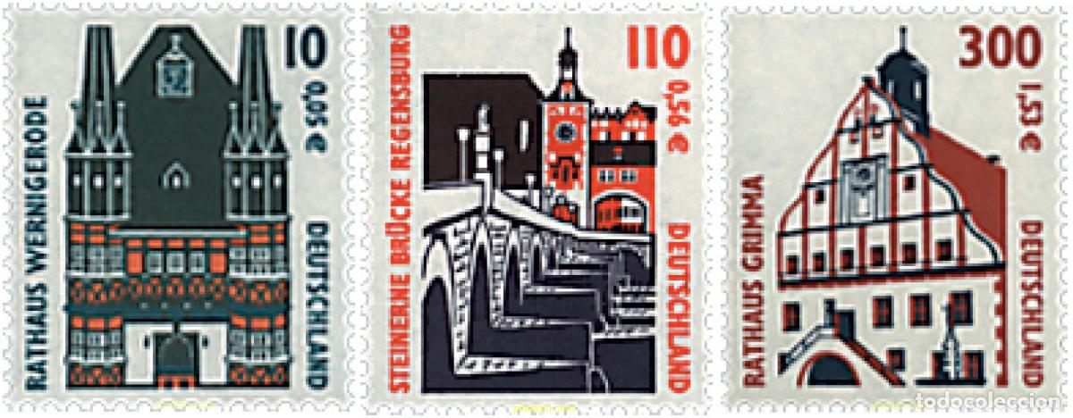 Sellos: 68203 MNH ALEMANIA FEDERAL 2000 LUGARES HISTORICOS