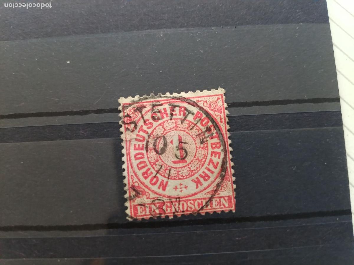 Sellos: Alemania 1869 Confederaci&oacute;n alemana del Norte - Norddeutscher Michel 16 Yvert 15