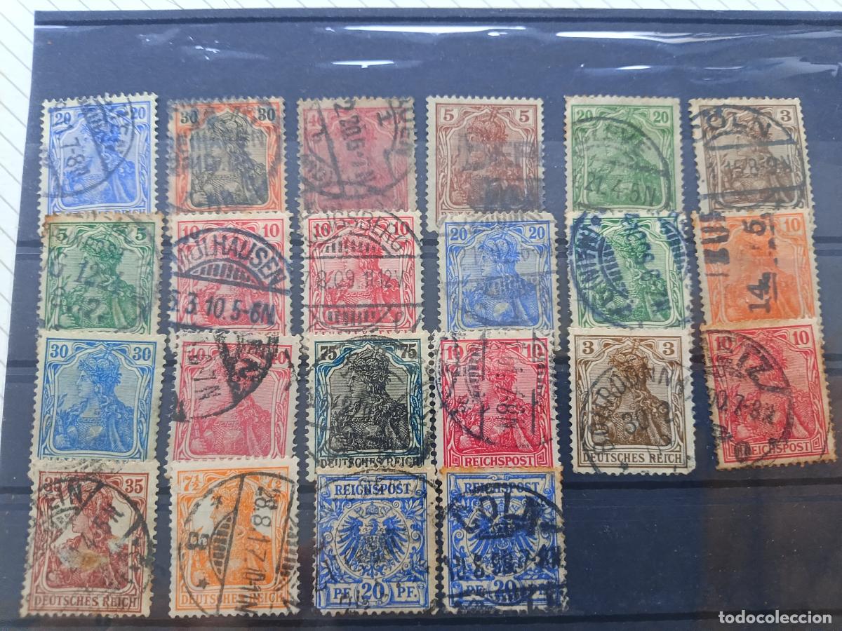Sellos: Alemania. Lote de sellos antiguos