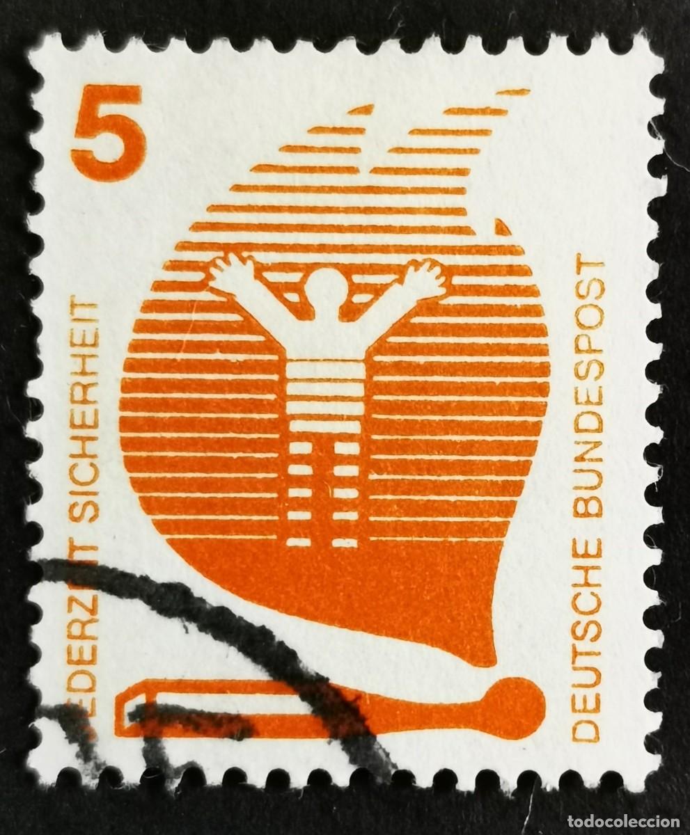 Sellos: Sello Alemania R.Federal 1971,Prevenci&oacute;n accidentes: Prevenci&oacute;n de incendios, 5 Pf. Michel: DE 694A