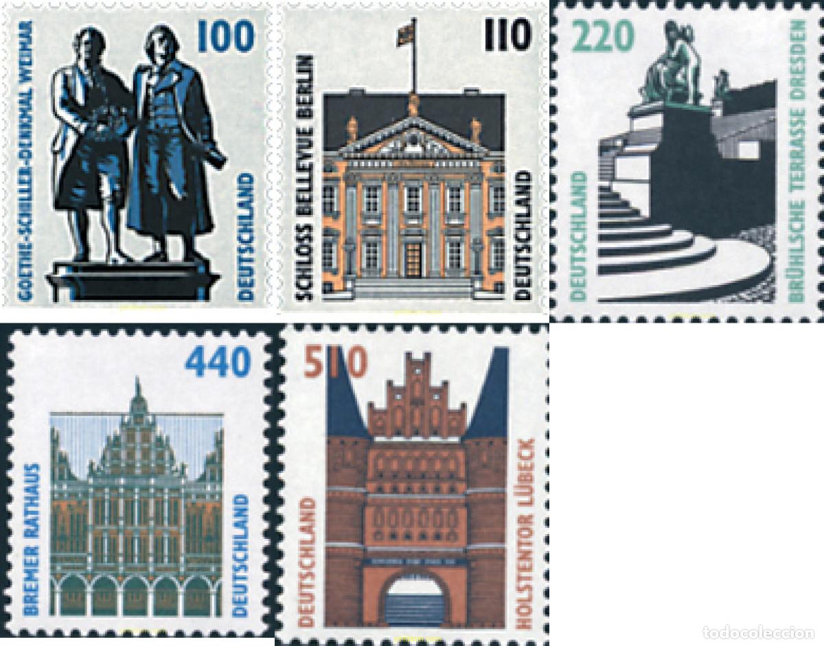 Sellos: 56967 MNH ALEMANIA FEDERAL 1997 LUGARES HISTORICOS