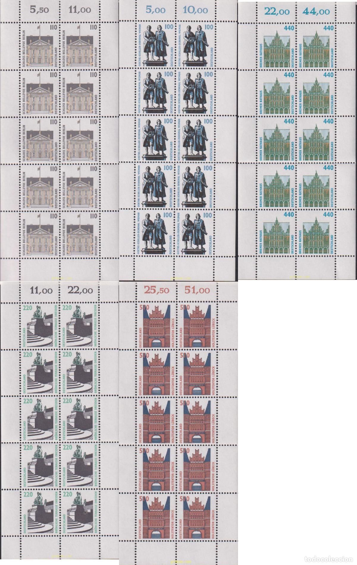 Sellos: 620124 MNH ALEMANIA FEDERAL 1997 LUGARES HISTORICOS