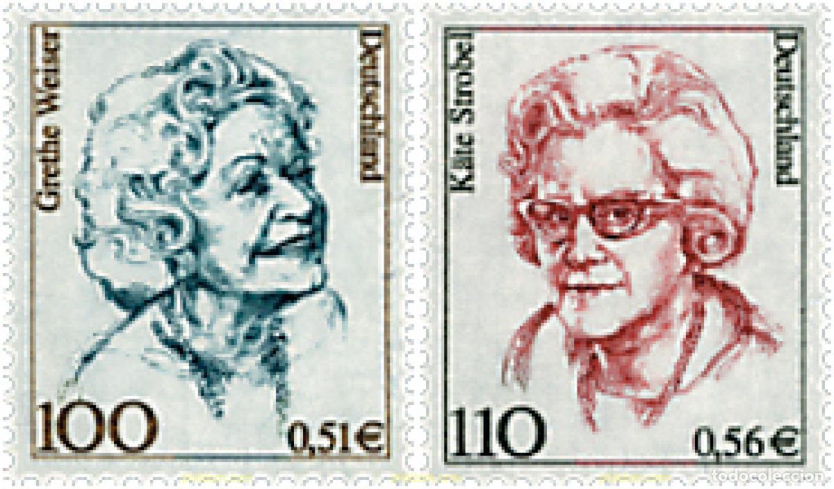 Sellos: 64616 MNH ALEMANIA FEDERAL 2000 MUJERES CELEBRES