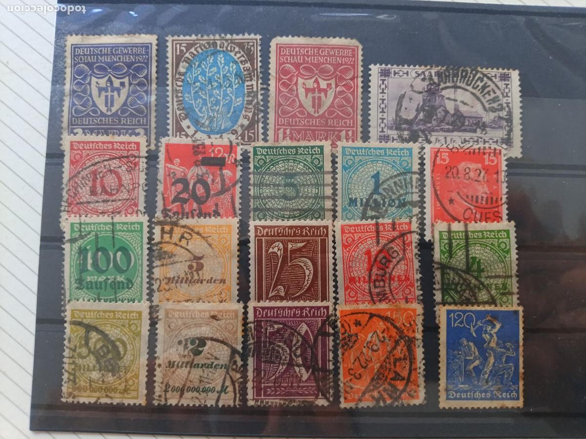 Sellos: Alemania. Lote de sellos antiguos