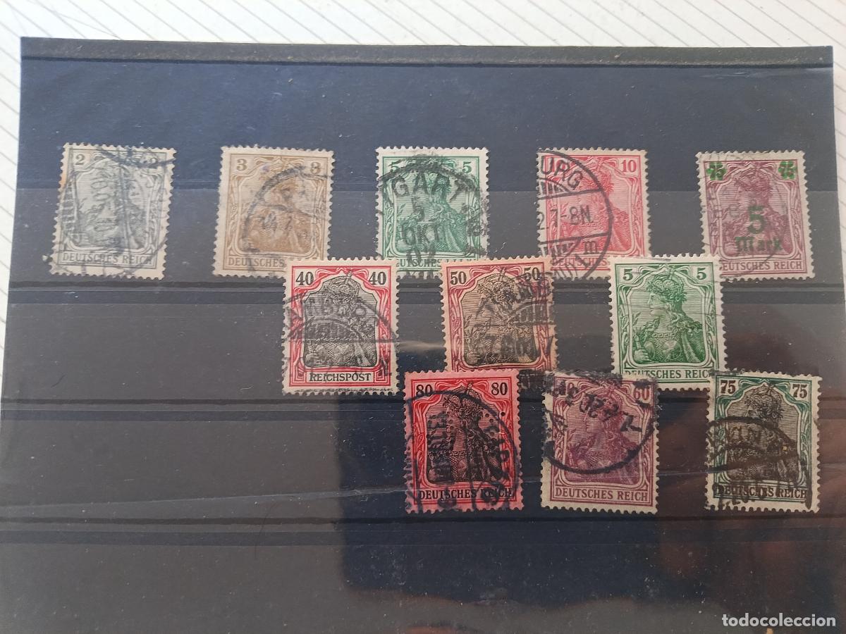 Sellos: Alemania. Lote de sellos antiguos