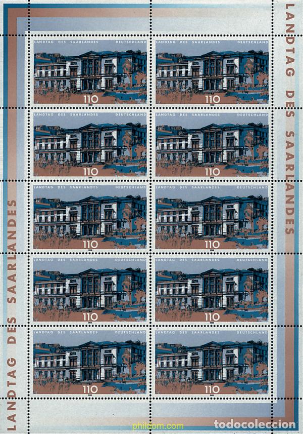 Sellos: 9225 MNH ALEMANIA FEDERAL 2000 EDIFICIOS DE PARLAMENTOS
