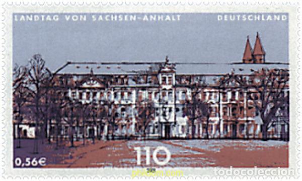Sellos: 81002 MNH ALEMANIA FEDERAL 2001 EDIFICIOS DE PARLAMENTOS