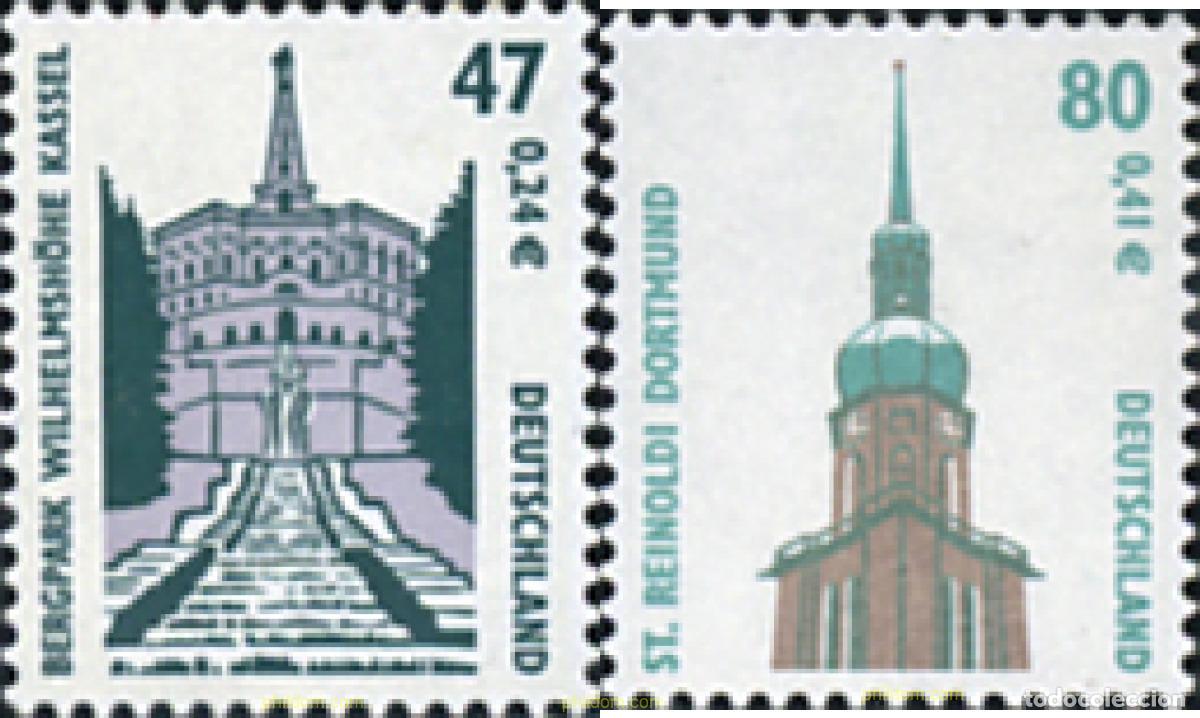 Sellos: 80996 MNH ALEMANIA FEDERAL 2001 LUGARES HISTORICOS