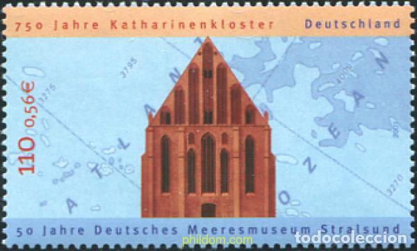 Sellos: 81006 MNH ALEMANIA FEDERAL 2001 750 ANIVERSARIO DE LA IGLESIA DE SANTA CATARINA