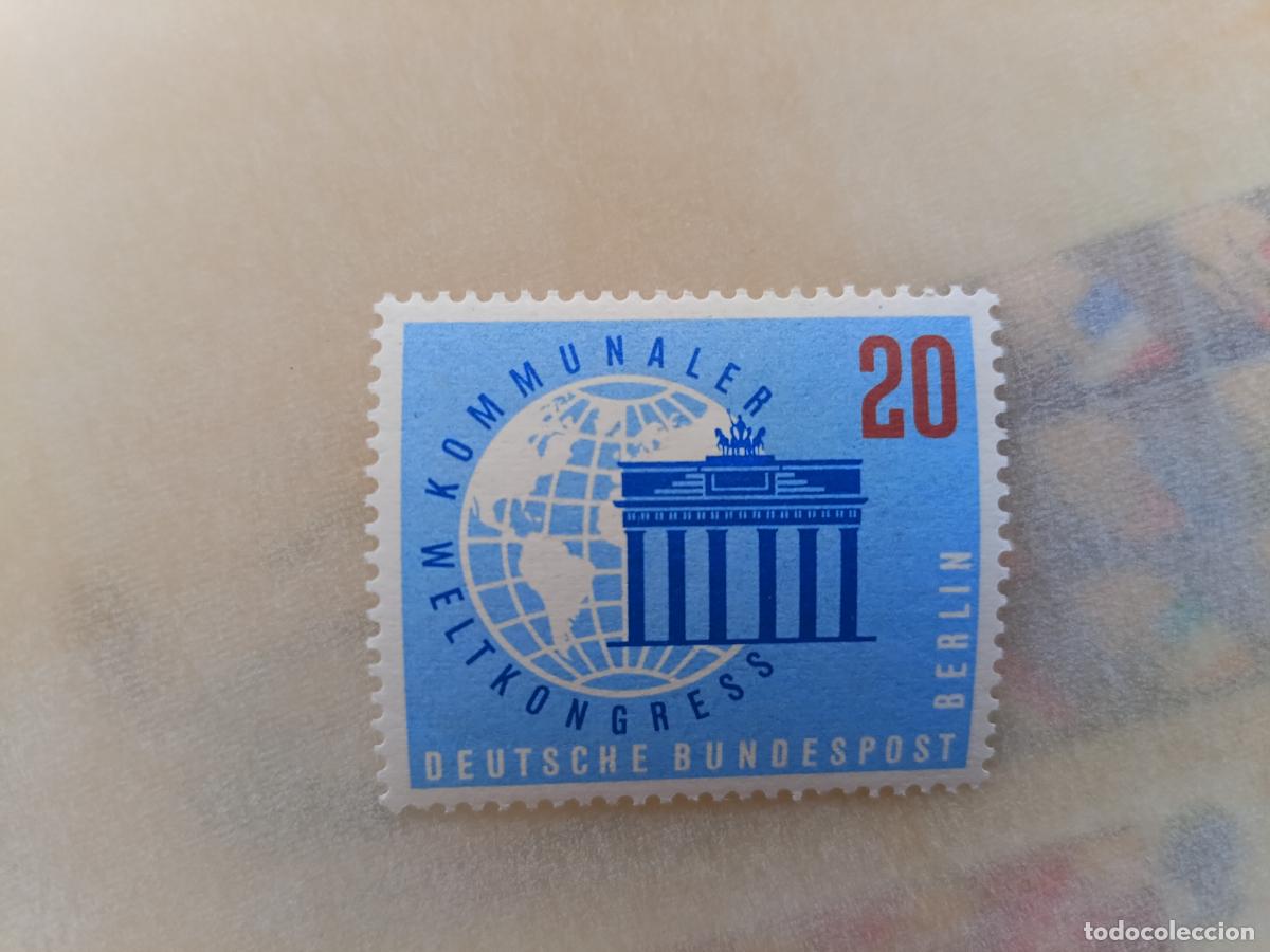 Sellos: Alemania Occidental Berl&iacute;n. Sello nuevo perfecto