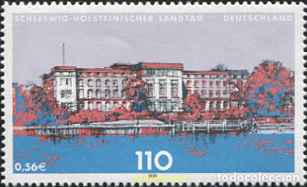 Sellos: 81009 MNH ALEMANIA FEDERAL 2001 EDIFICIOS DE PARLAMENTOS