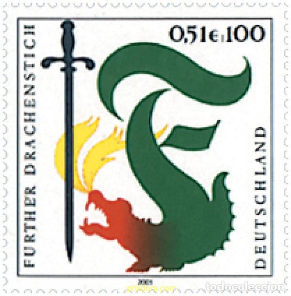 Sellos: 81014 MNH ALEMANIA FEDERAL 2001 TRADICIONES