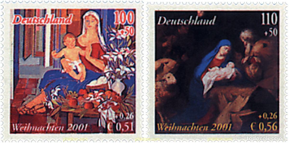 Sellos: 81024 MNH ALEMANIA FEDERAL 2001 NAVIDAD