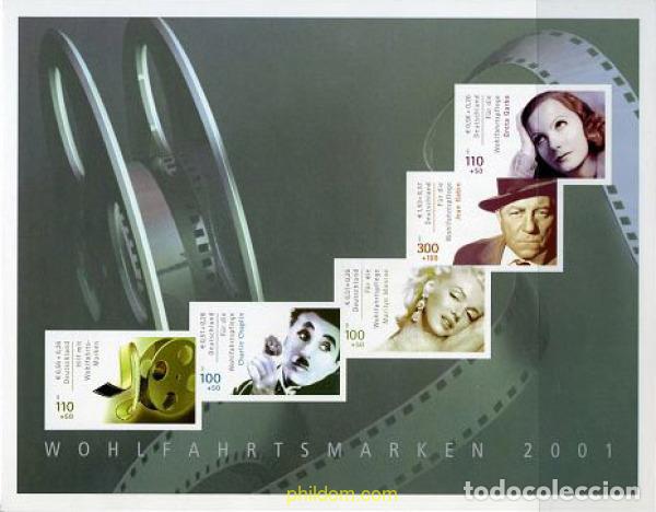 Sellos: 209391 MNH ALEMANIA FEDERAL 2001 ACTORES Y ACTRICES