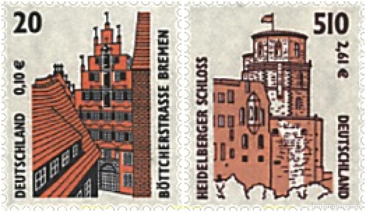 Sellos: 81023 MNH ALEMANIA FEDERAL 2001 LUGARES HISTORICOS