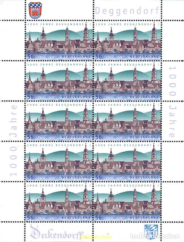 Sellos: 12187 MNH ALEMANIA FEDERAL 2002 MILENARIO DE LA CIUDAD DE DEGGENDORF