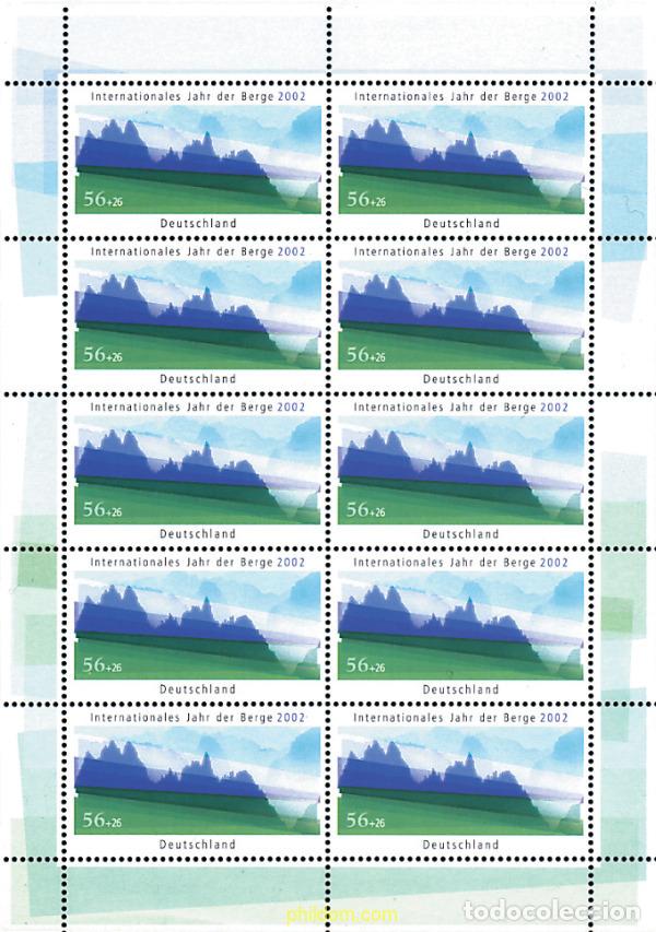 Sellos: 12201 MNH ALEMANIA FEDERAL 2002 ANY INTERNACIONAL DE LA MONTANYA
