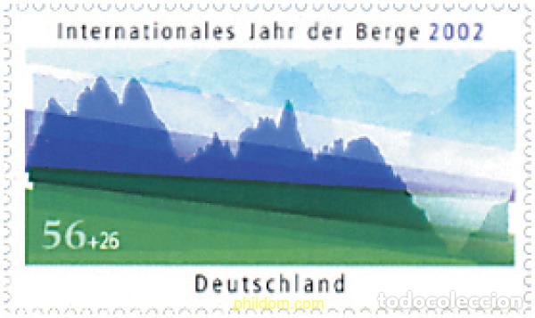 Sellos: 91002 MNH ALEMANIA FEDERAL 2002 ANY INTERNACIONAL DE LA MONTANYA