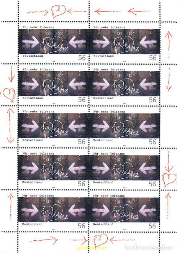 Sellos: 12203 MNH ALEMANIA FEDERAL 2002 POR MAS TOLERANCIA