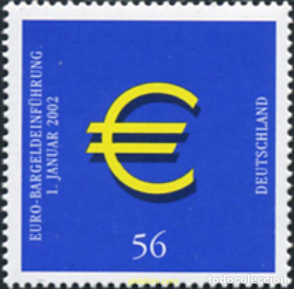 Sellos: 91003 MNH ALEMANIA FEDERAL 2002 PUESTA EN CIRCULACION DEL EURO