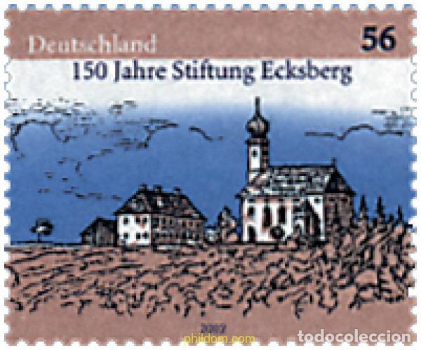 Sellos: 97977 MNH ALEMANIA FEDERAL 2002 105 ANIVERSARIO DE LA FUNDACION DE ECKSBERG