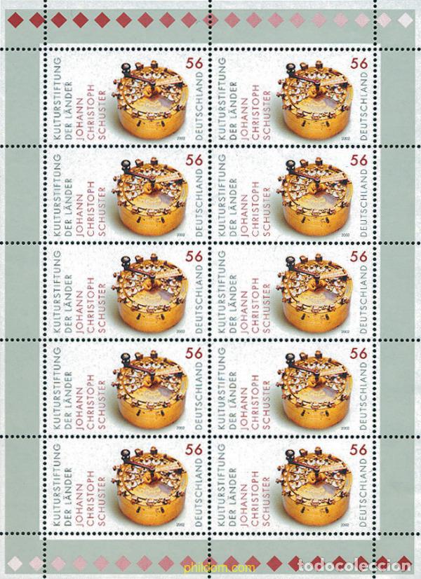 Sellos: 12093 MNH ALEMANIA FEDERAL 2002 FUNDACION CULTURAL DE LOS LANDES