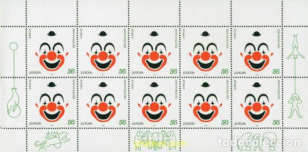 Sellos: 12094 MNH ALEMANIA FEDERAL 2002 EUROPA CEPT 2002 - EL CIRCO