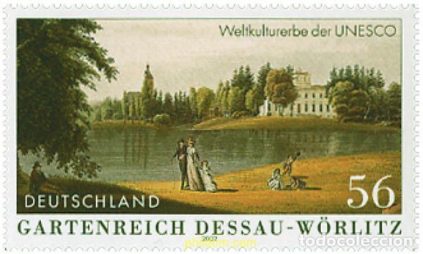 Sellos: 98411 MNH ALEMANIA FEDERAL 2002 PATRIMONIO DE LA HUMANIDAD, UNESCO