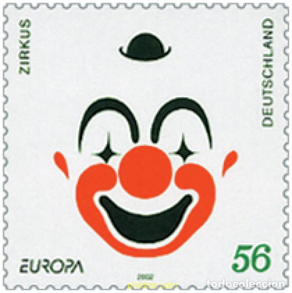 Sellos: 99008 MNH ALEMANIA FEDERAL 2002 EUROPA CEPT 2002 - EL CIRCO