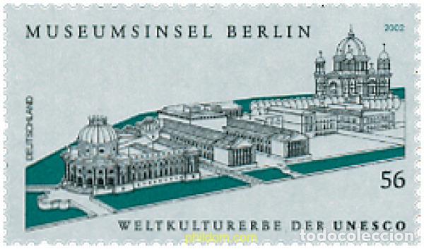 Sellos: 100988 MNH ALEMANIA FEDERAL 2002 PATRIMONIO DE LA HUMANIDAD, UNESCO