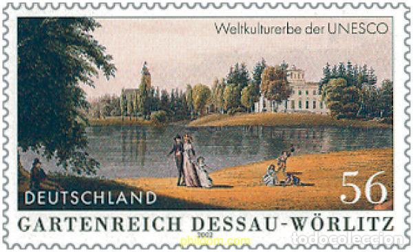 Sellos: 100994 MNH ALEMANIA FEDERAL 2002 PATRIMONIO DE LA HUMANIDAD, UNESCO