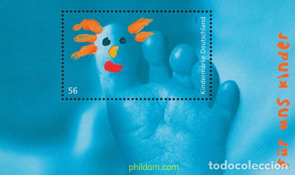Sellos: 101655 MNH ALEMANIA FEDERAL 2002 PARA NOSOTROS LOS NI&Ntilde;OS