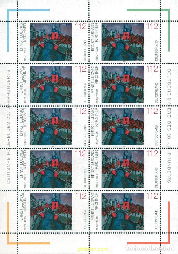 Sellos: 101654 MNH ALEMANIA FEDERAL 2002 PINTURA ALEMANA DEL SIGLO XX