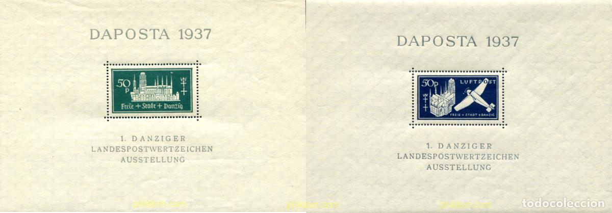 Sellos: 105976 MNH ALEMANIA. Danzig 1937 DAPOSTA 1937