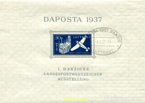 Sellos: 302720 HINGED ALEMANIA. Danzig 1937 DAPOSTA 1937