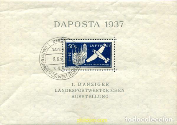 Sellos: 302723 MNH ALEMANIA. Danzig 1937 DAPOSTA 1937