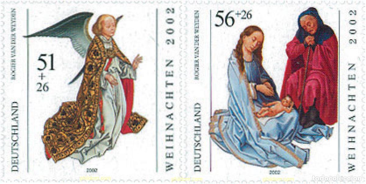 Sellos: 106154 MNH ALEMANIA FEDERAL 2002 NAVIDAD