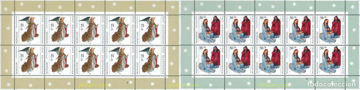 Sellos: 106155 MNH ALEMANIA FEDERAL 2002 NAVIDAD
